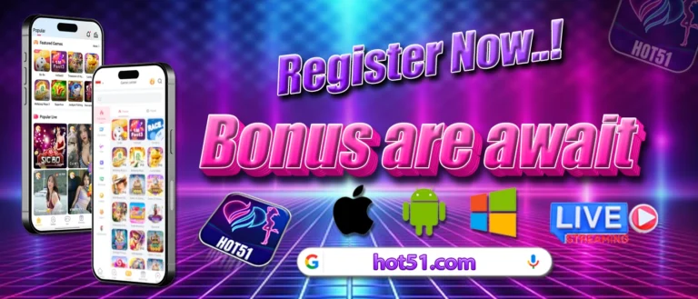 HOT51 apk mod casino and live stream