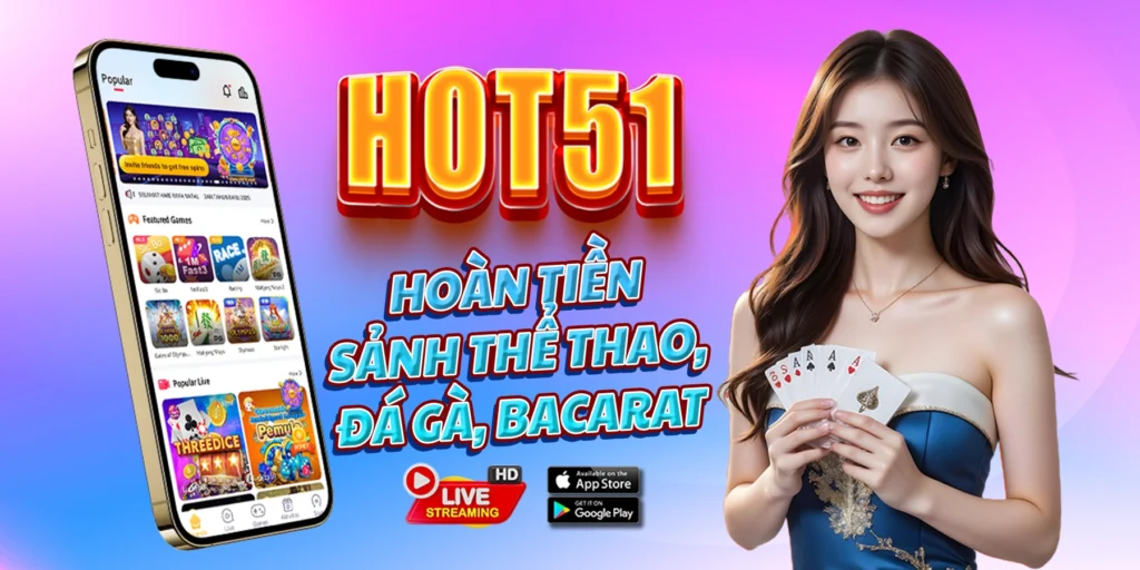 HOT51 apk mod casino and live stream